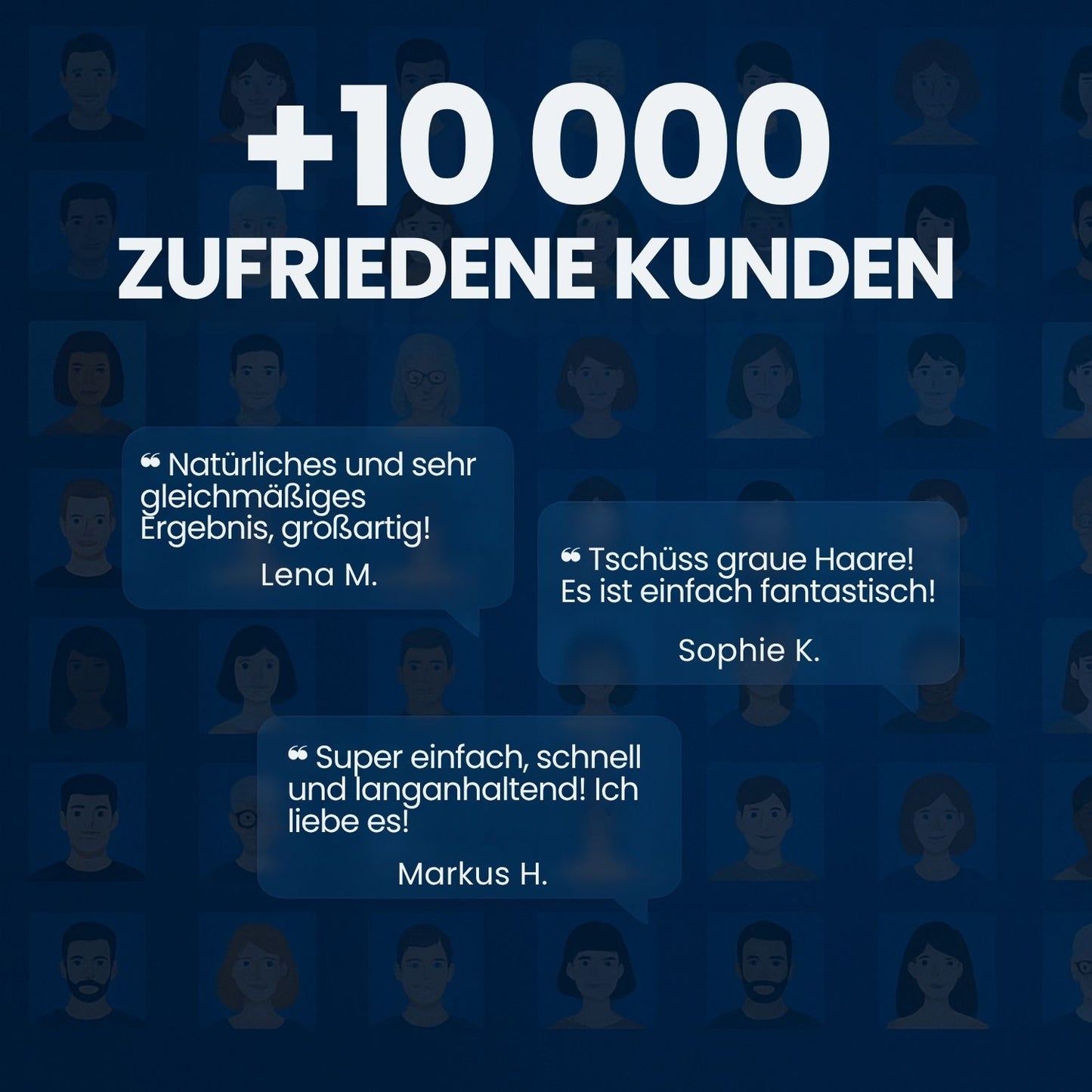 Sofort färbendes Shampoo